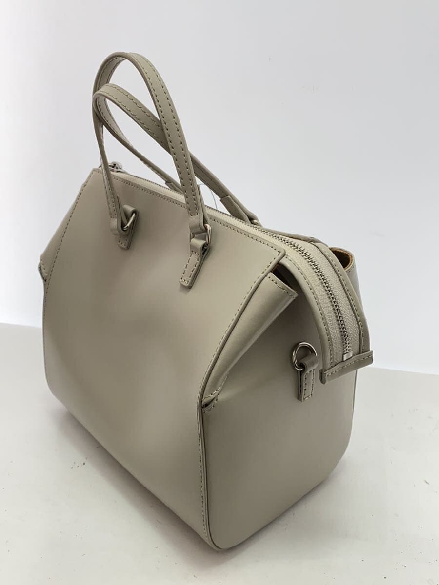 YAHKI Handbag Leather CRM Solid 2