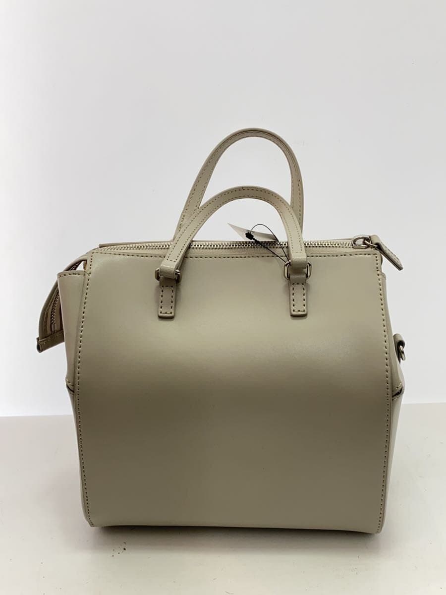 YAHKI Handbag Leather CRM Solid 3