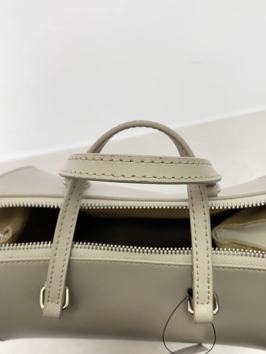 YAHKI Handbag Leather CRM Solid 7