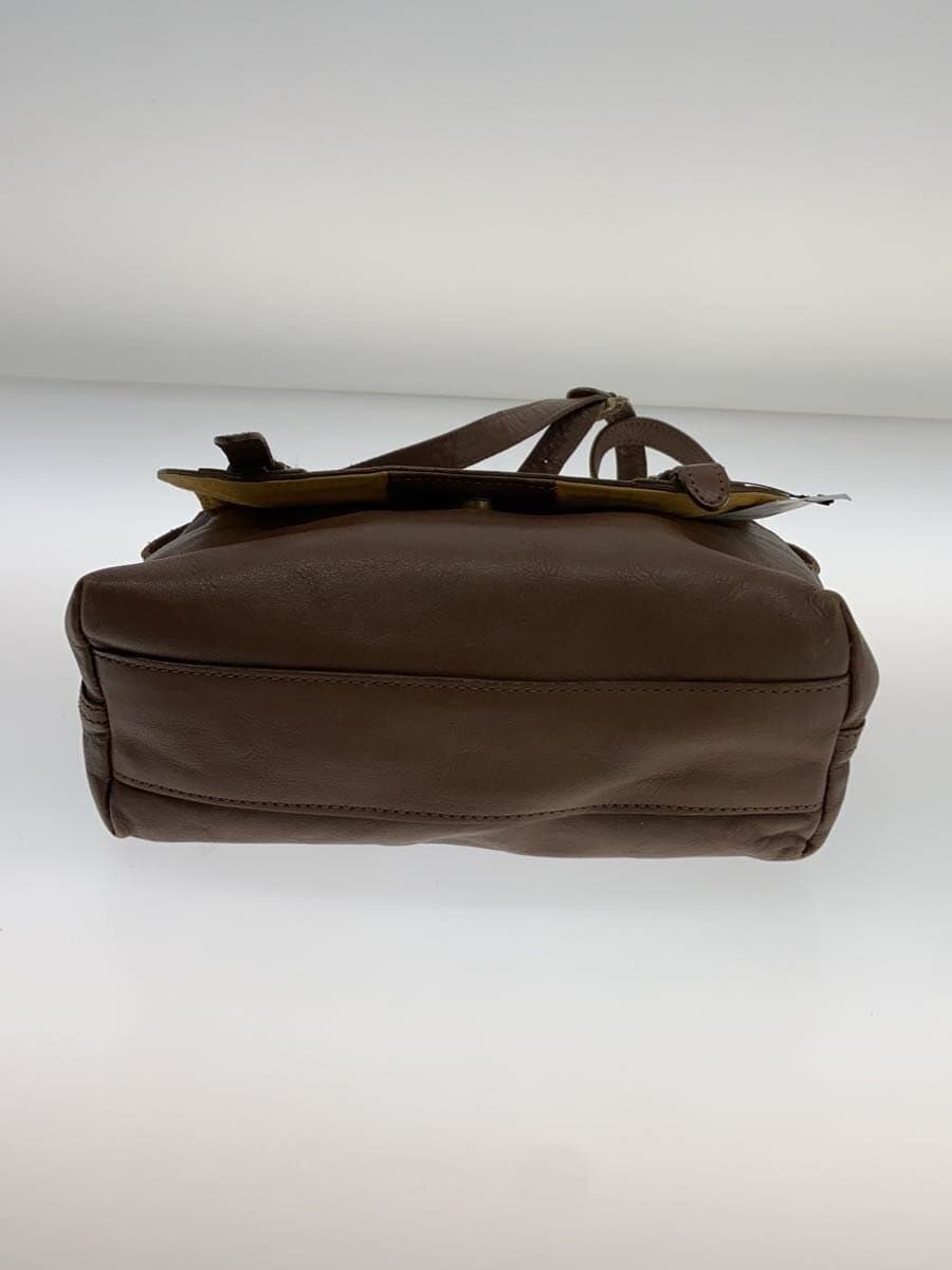 DAKOTA Shoulder Bag Leather BRW 4