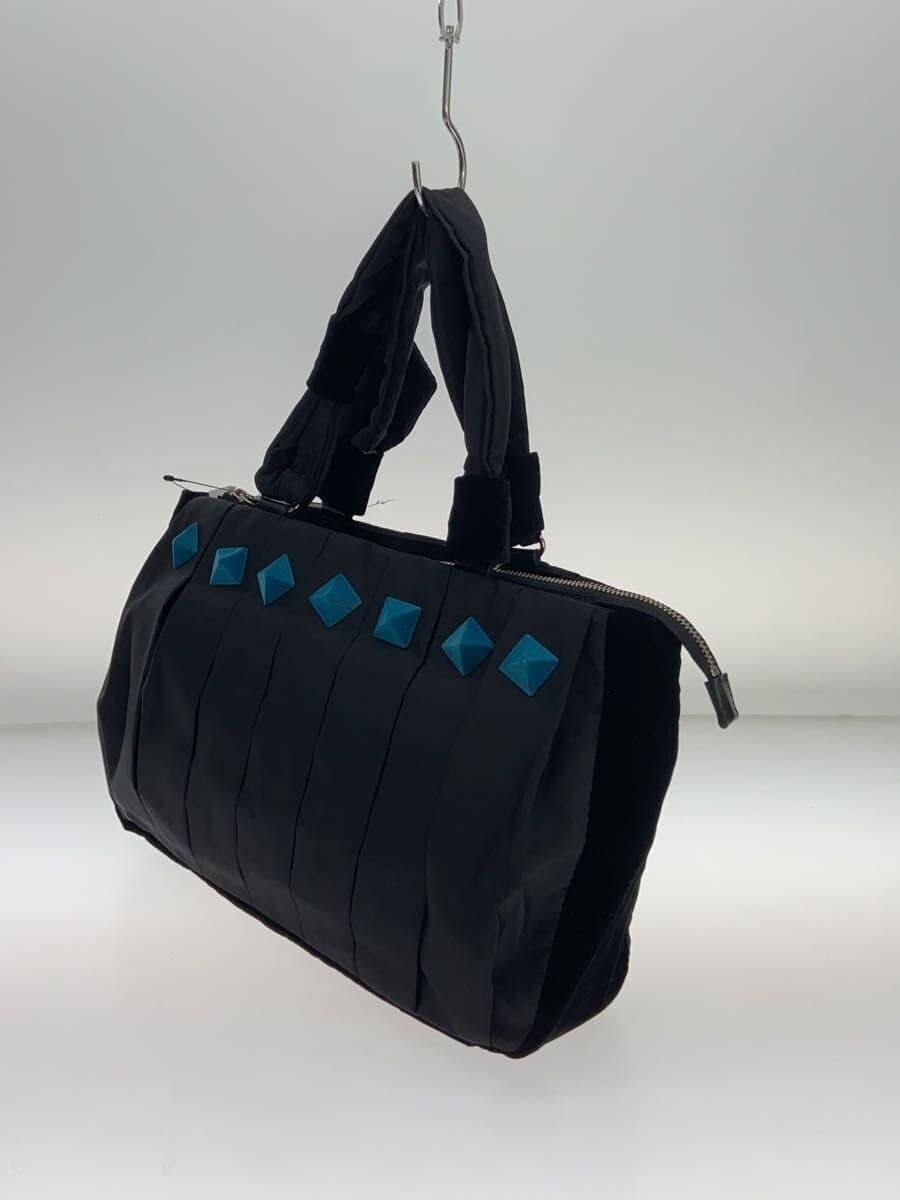 LANVIN COLLECTION Handbag Nylon BLK 2