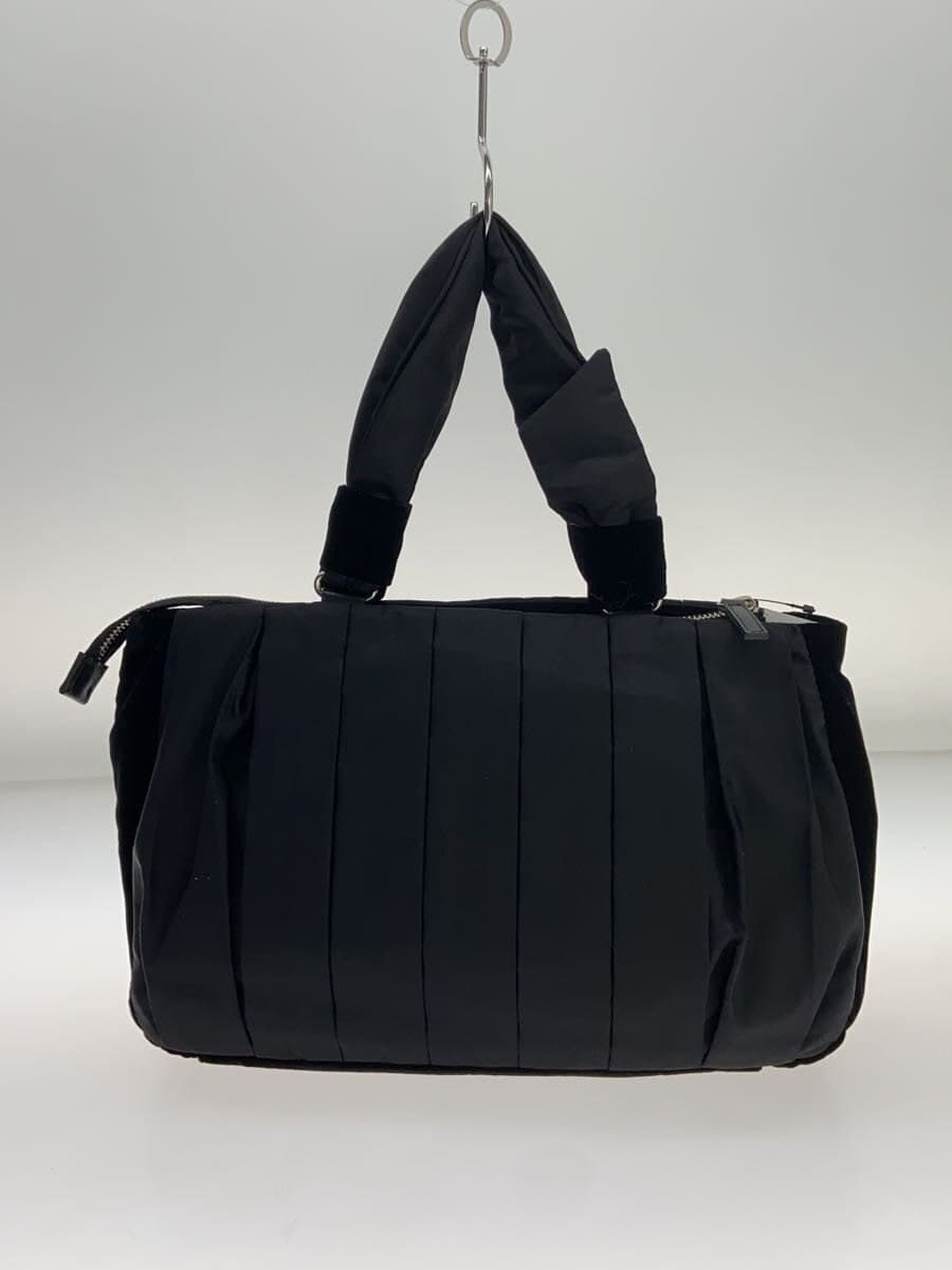 LANVIN COLLECTION Handbag Nylon BLK 3