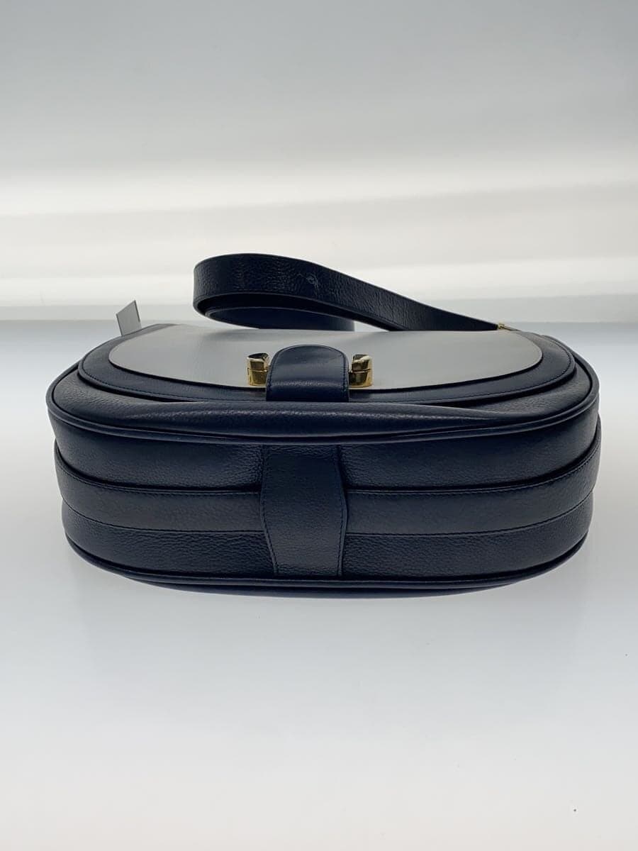 TANINO CRISCI Shoulder Bag Leather NVY 4