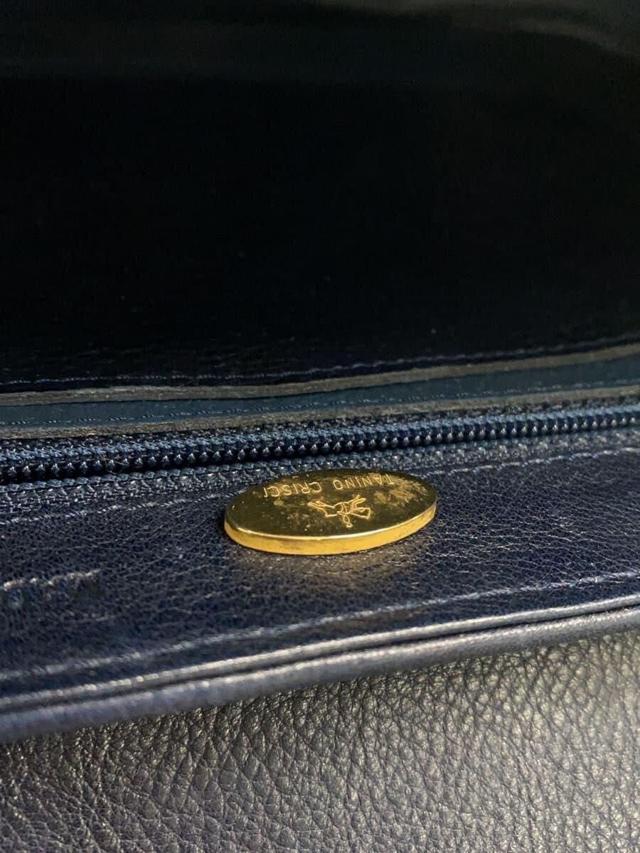 TANINO CRISCI Shoulder Bag Leather NVY 6