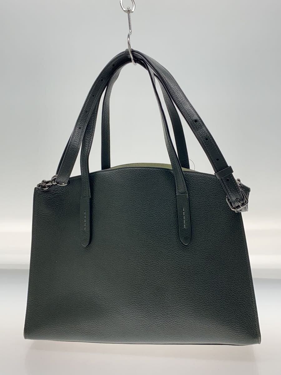 COACH Tote Bag Leather GRN 25137 3