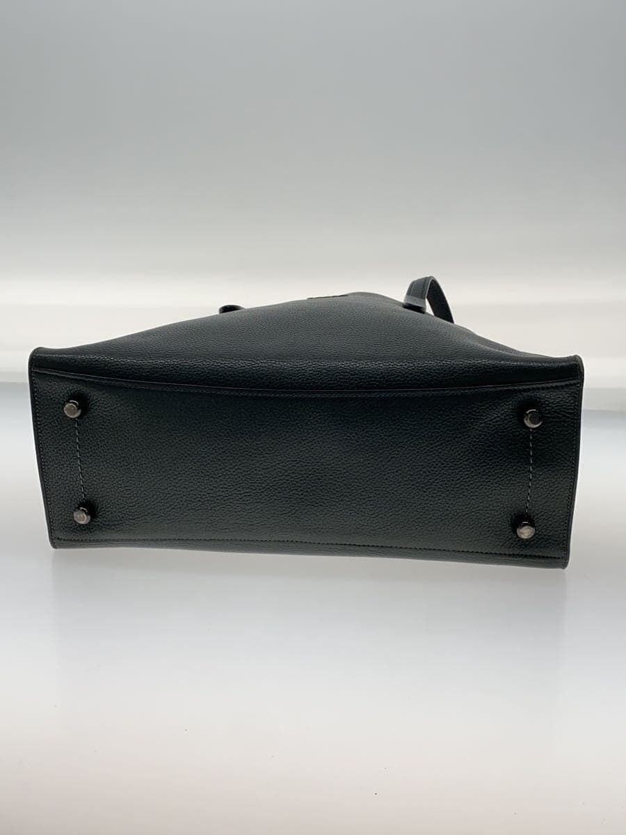 COACH Tote Bag Leather GRN 25137 4