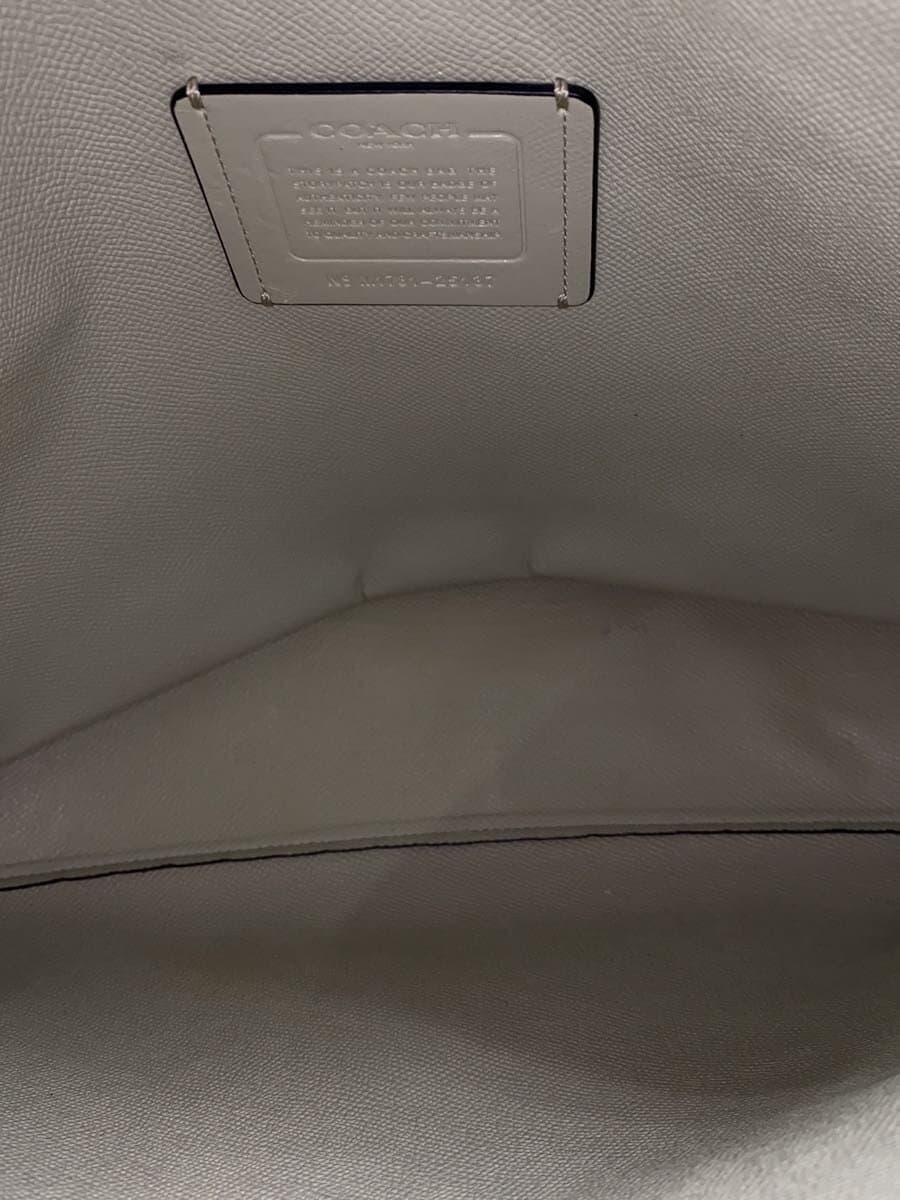 COACH Tote Bag Leather GRN 25137 6