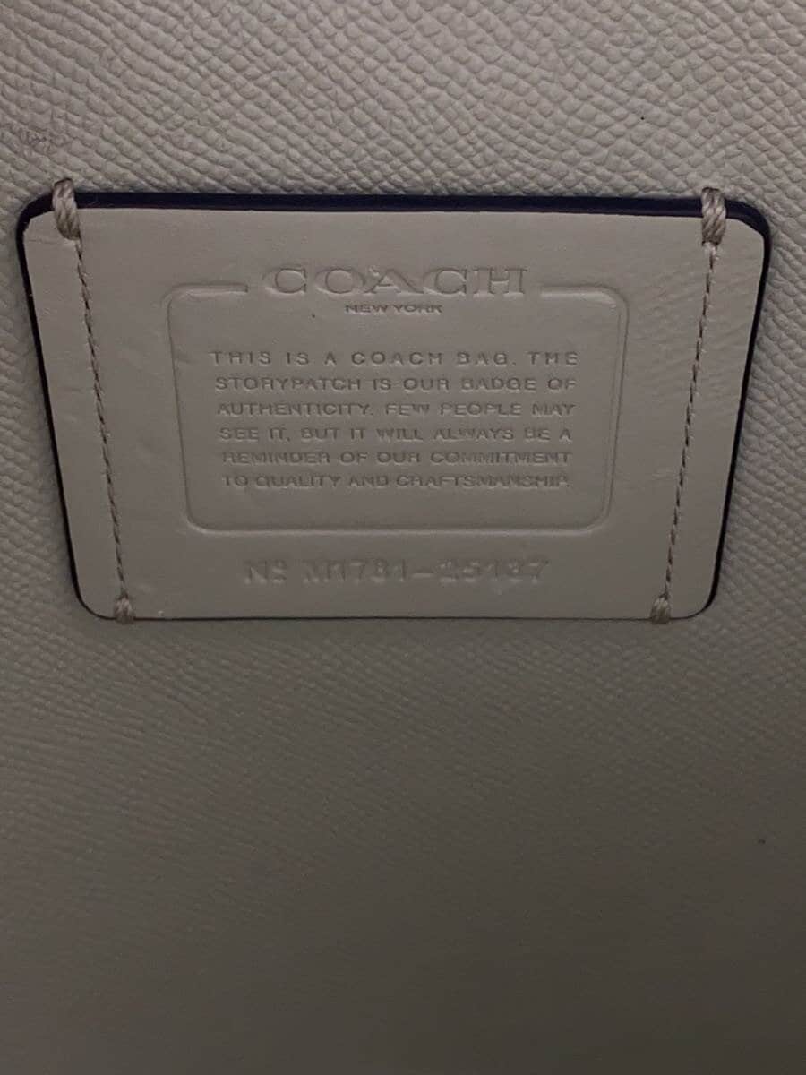 COACH Tote Bag Leather GRN 25137 7