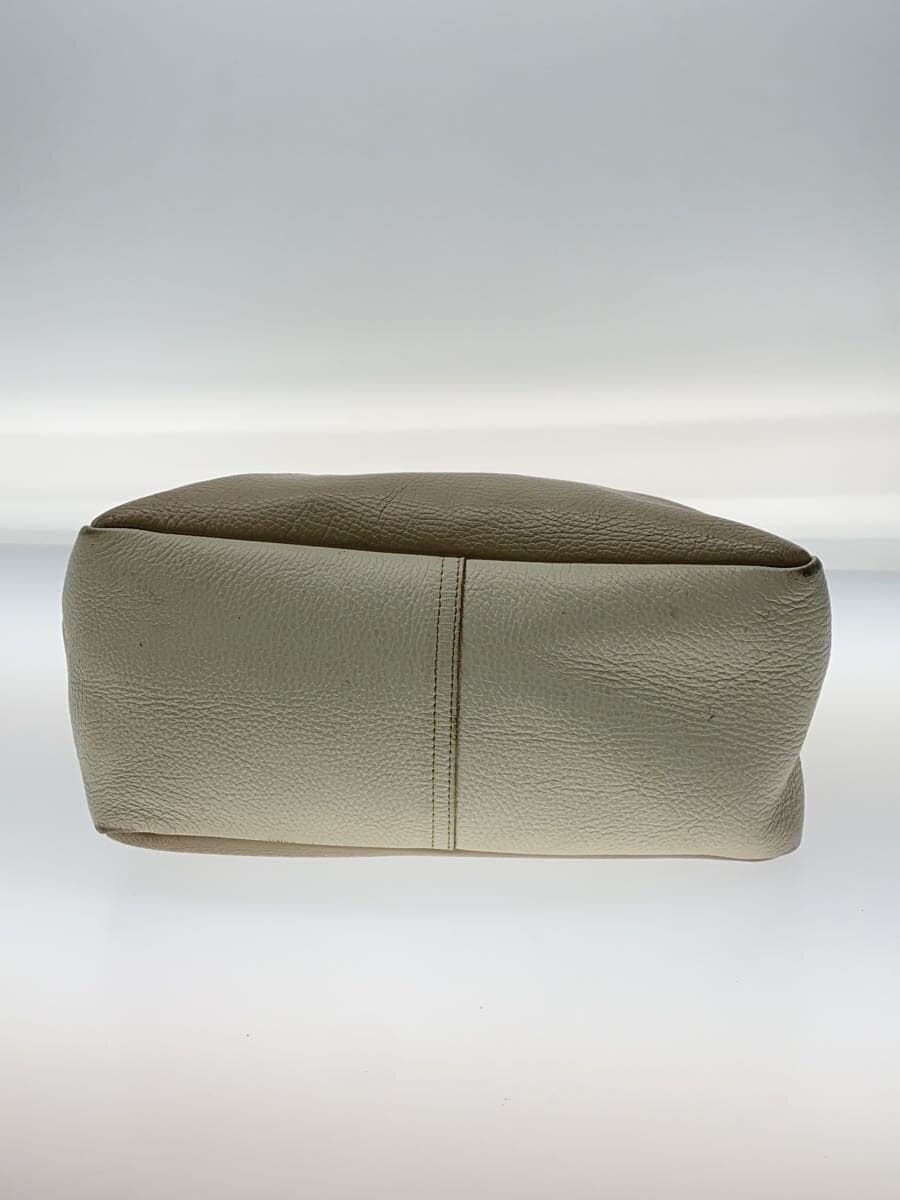 YOUNG & OLSEN tote bag leather BEG 4