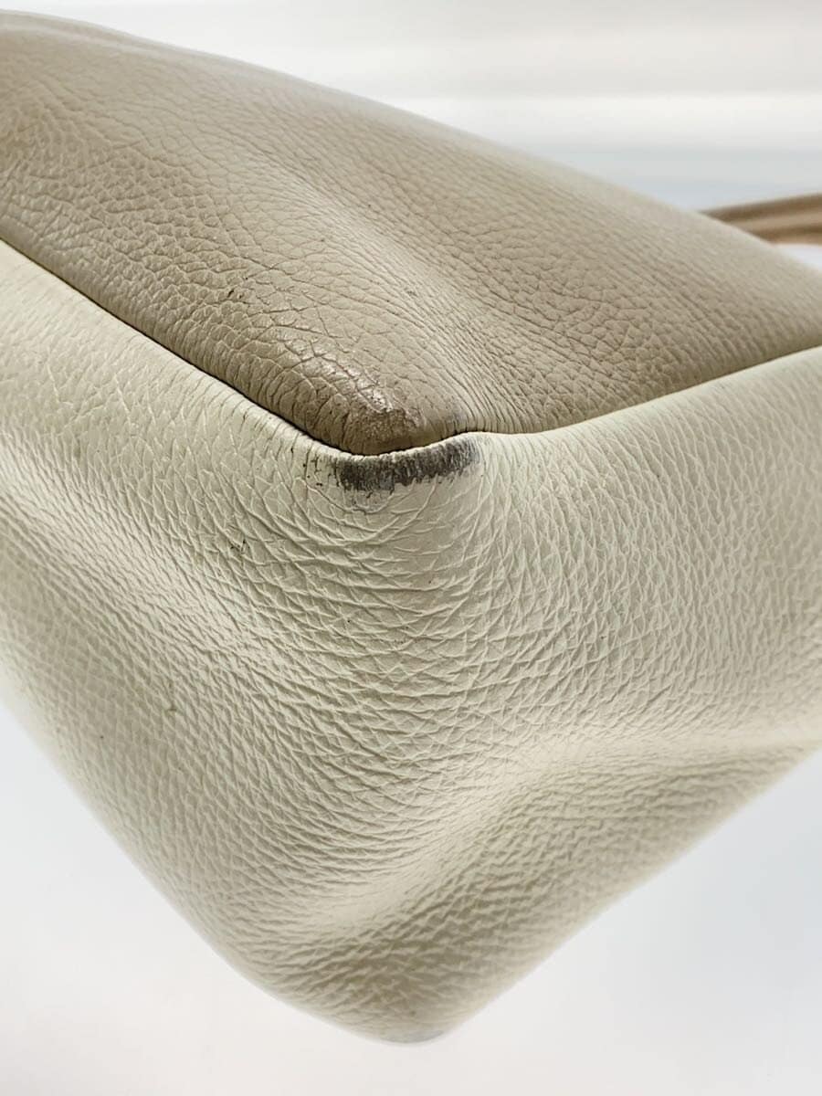 YOUNG & OLSEN tote bag leather BEG 5