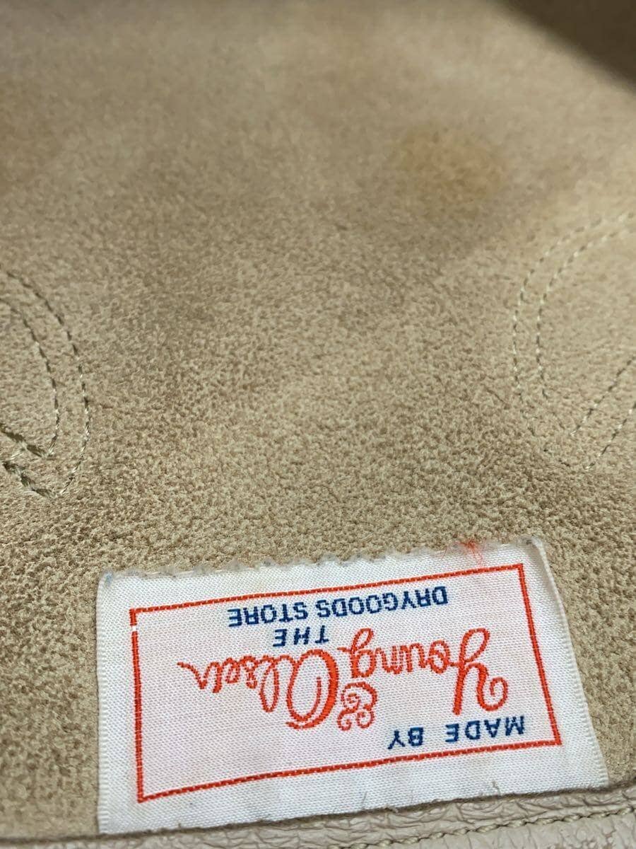 YOUNG & OLSEN tote bag leather BEG 7