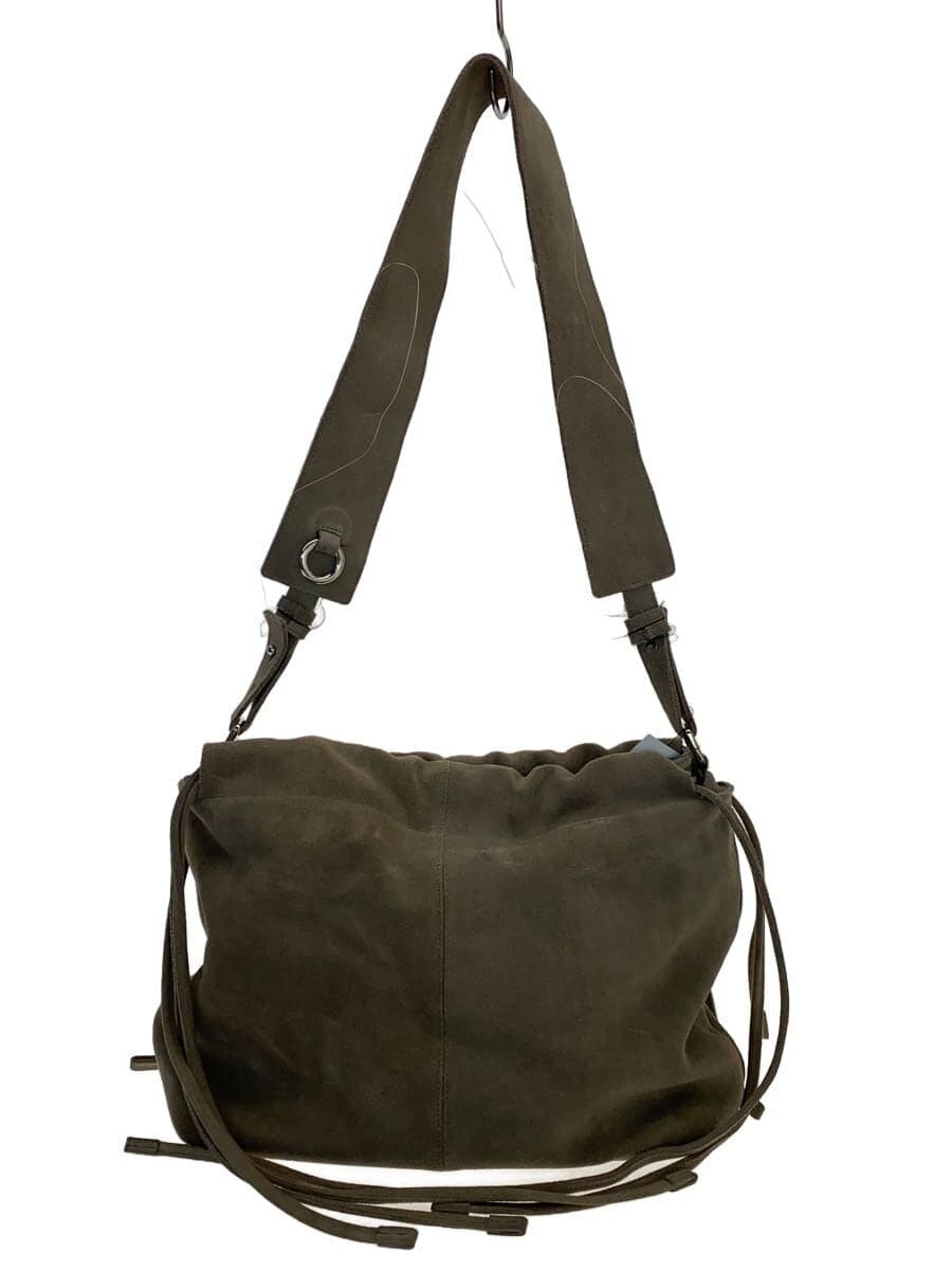 GEN IZAWA Shoulder Bag Suede BRW