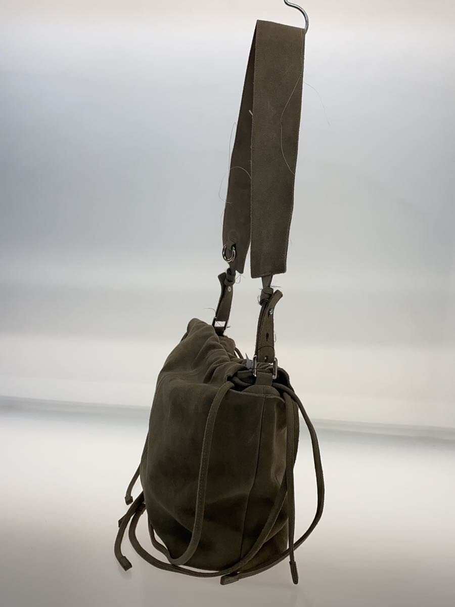 GEN IZAWA Shoulder Bag Suede BRW 2