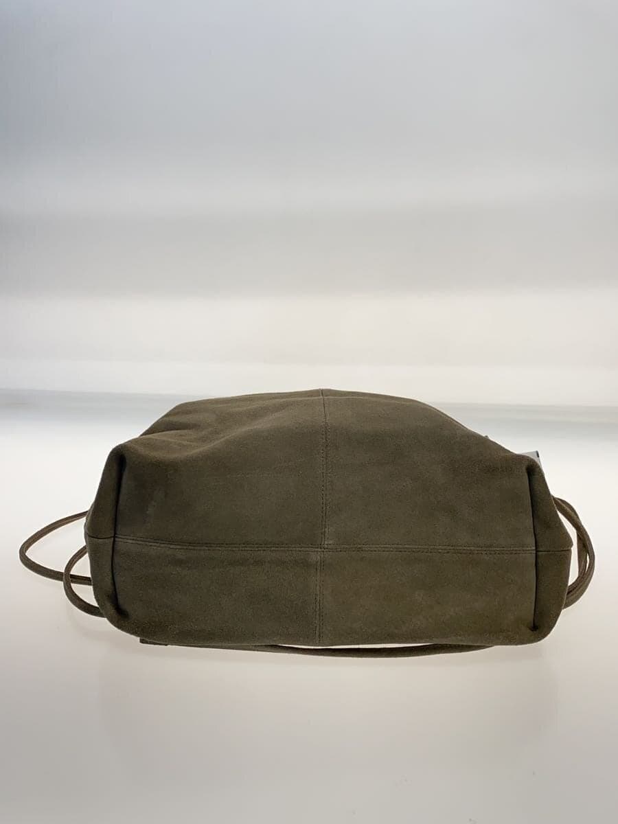 GEN IZAWA Shoulder Bag Suede BRW 4