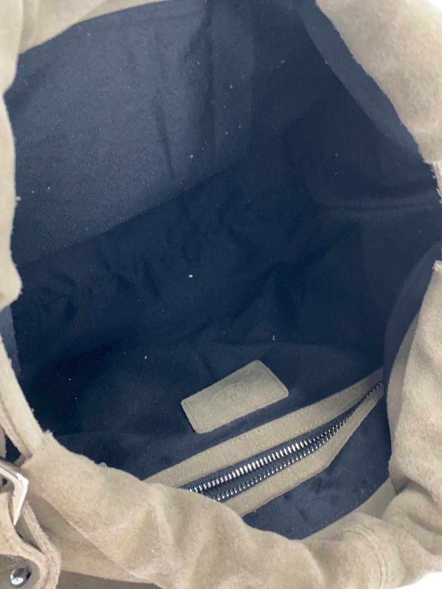 GEN IZAWA Shoulder Bag Suede BRW 6