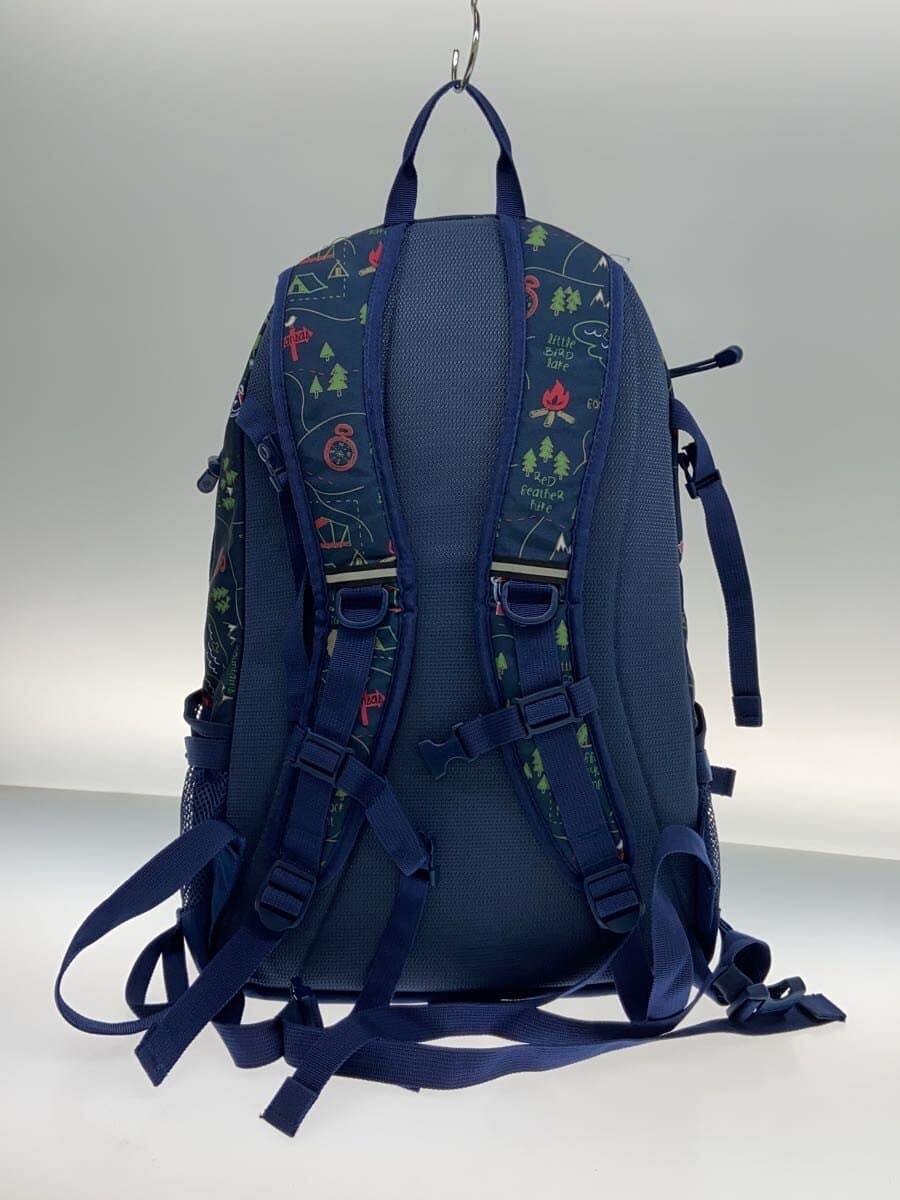 Coleman Backpack NVY All Over Pattern 3