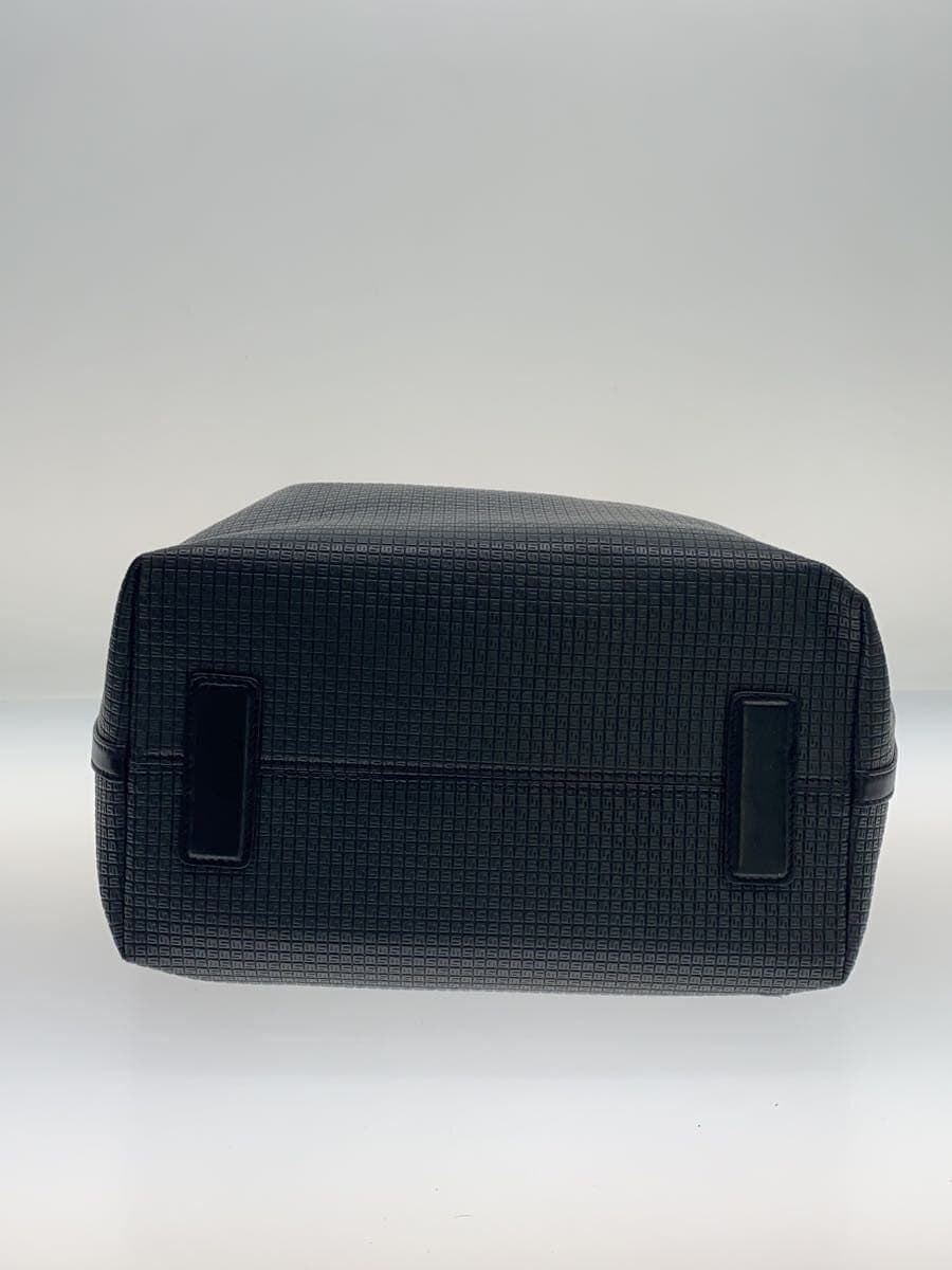 SERAPIAN tote bag leather BLK all-over pattern 4