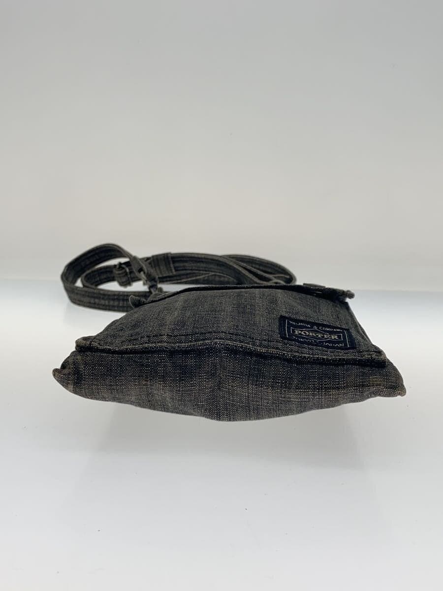 PORTER shoulder bag denim GRY 4