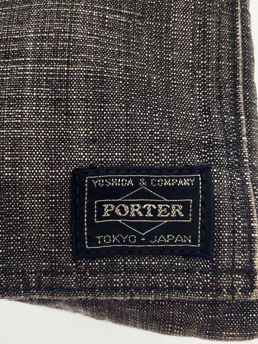 PORTER shoulder bag denim GRY 5