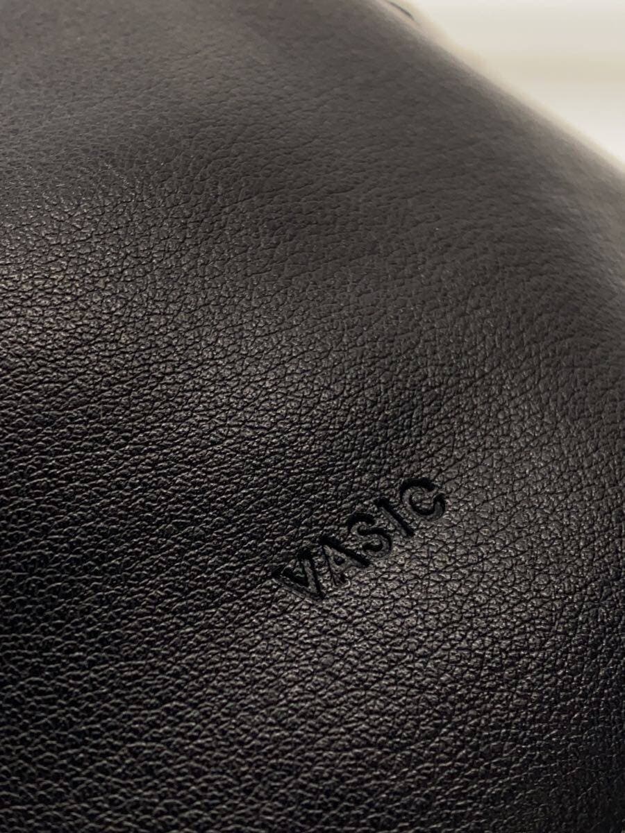 VASIC Shoulder Bag Leather BLK 5