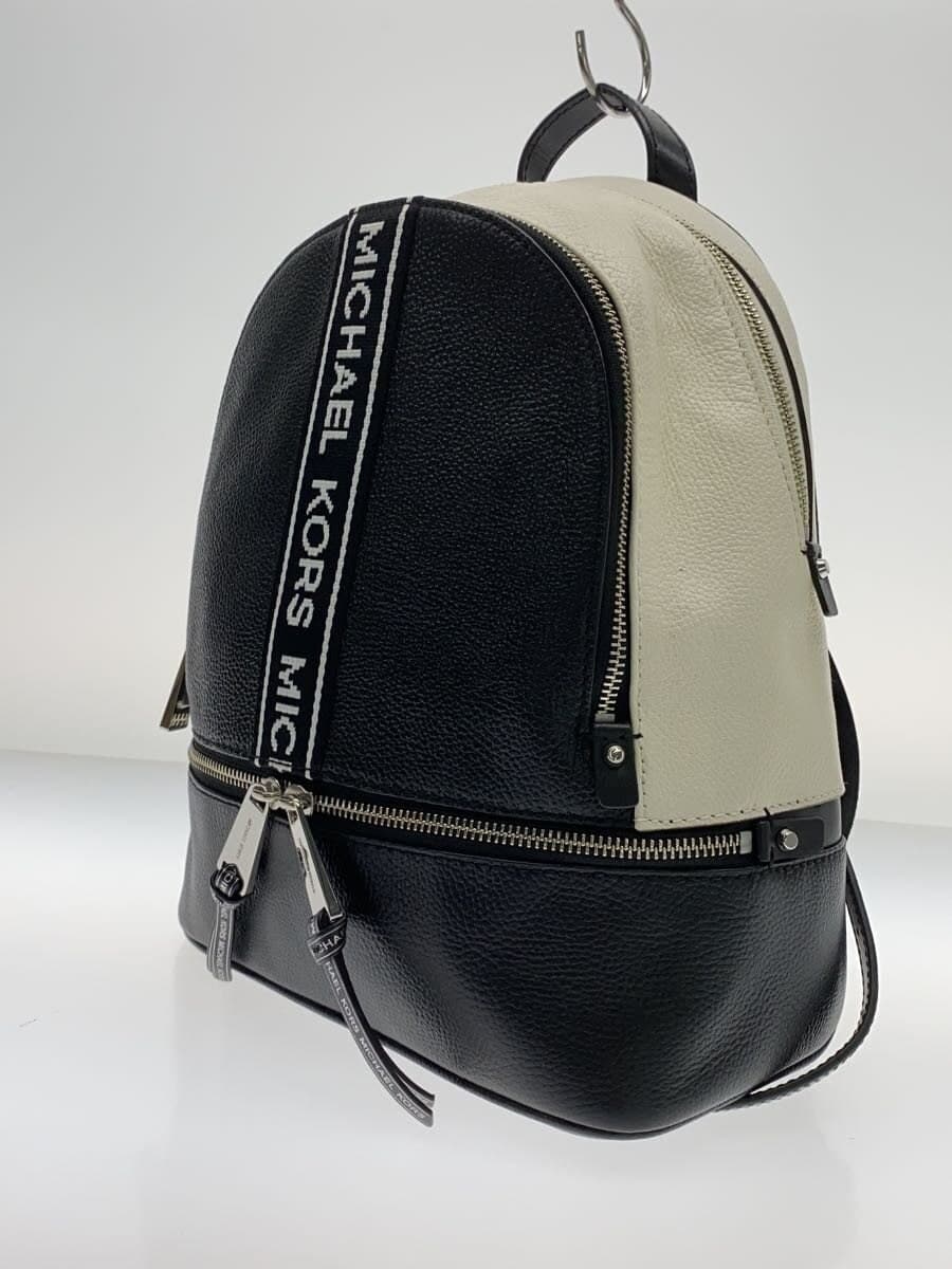 MICHAEL KORS Backpack Leather WHT 30H8SEZB6T 2