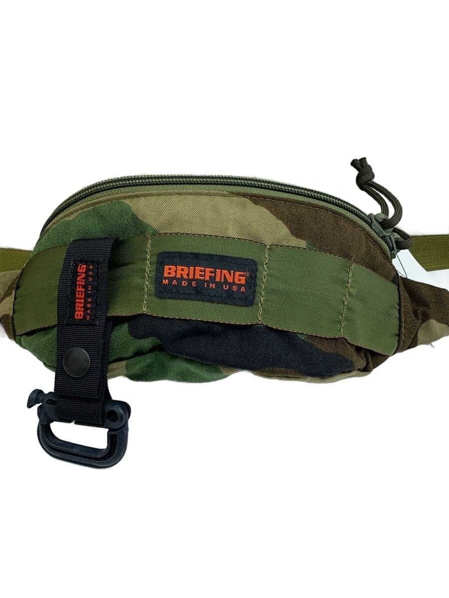 BRIEFING Waist Bag -- KHK Camouflage