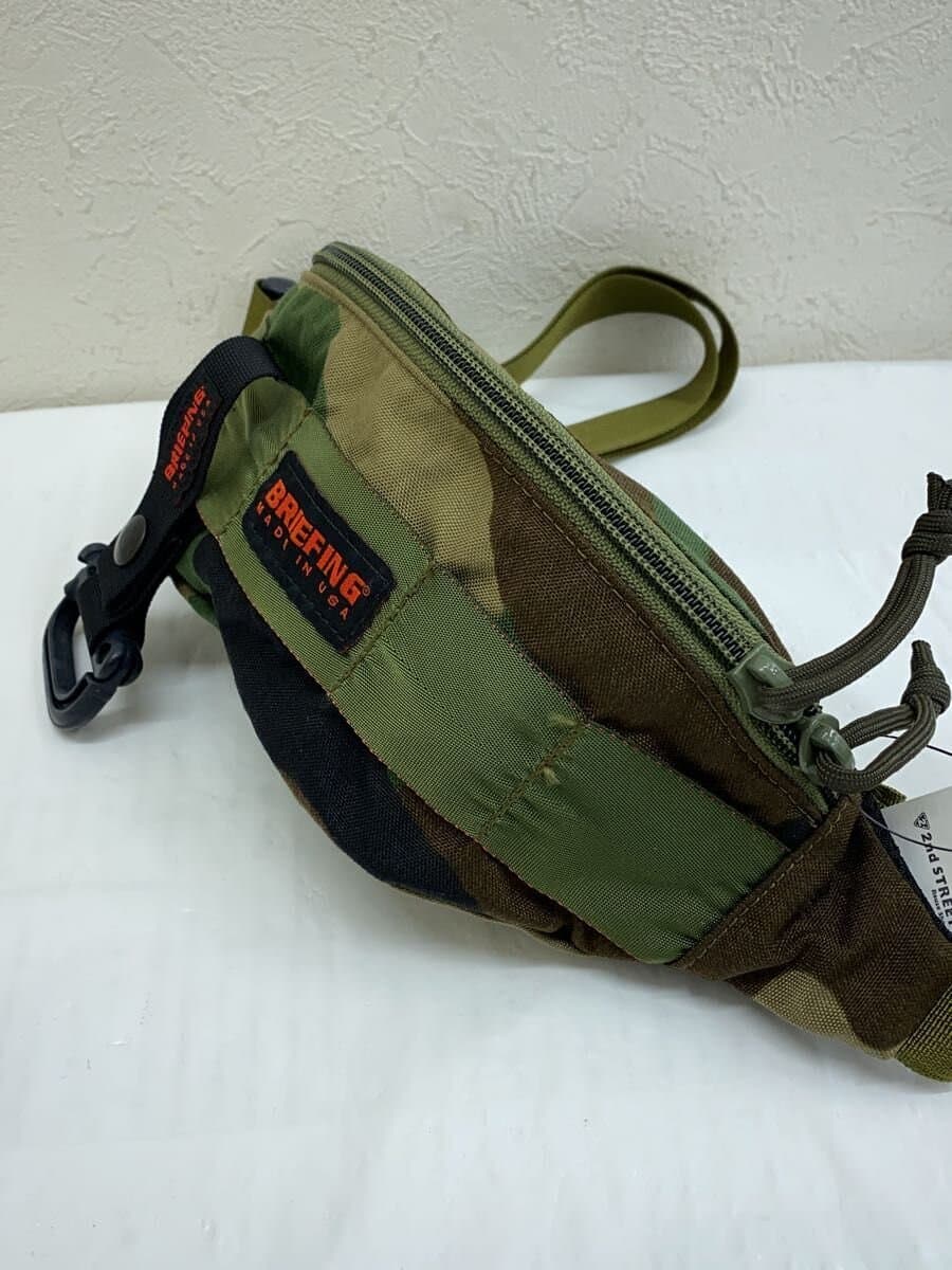 BRIEFING Waist Bag -- KHK Camouflage 2
