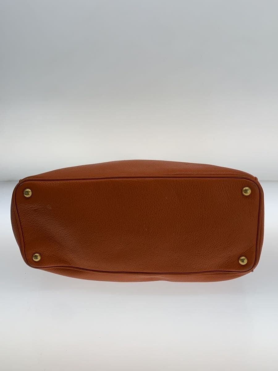 PRADA Tote Bag Leather ORN 4