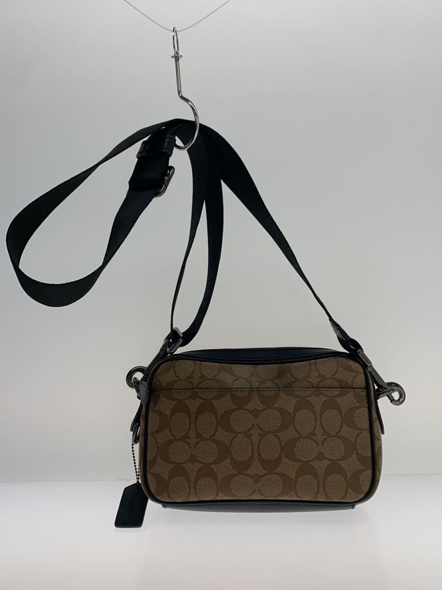 COACH Shoulder Bag PVC BLK F85037 3