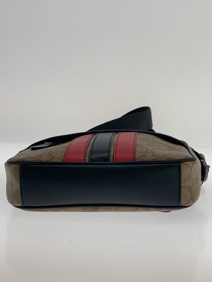 COACH Shoulder Bag PVC BLK F85037 4