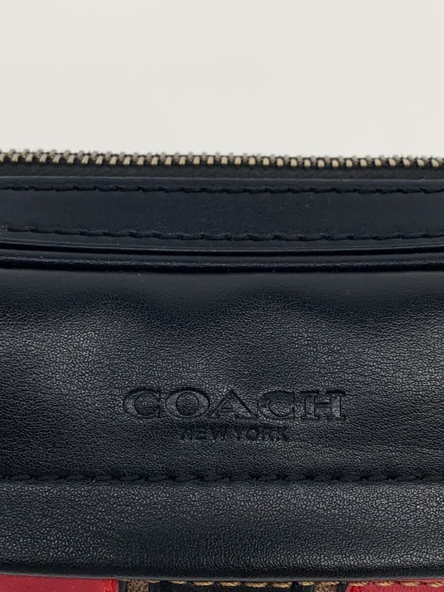COACH Shoulder Bag PVC BLK F85037 5