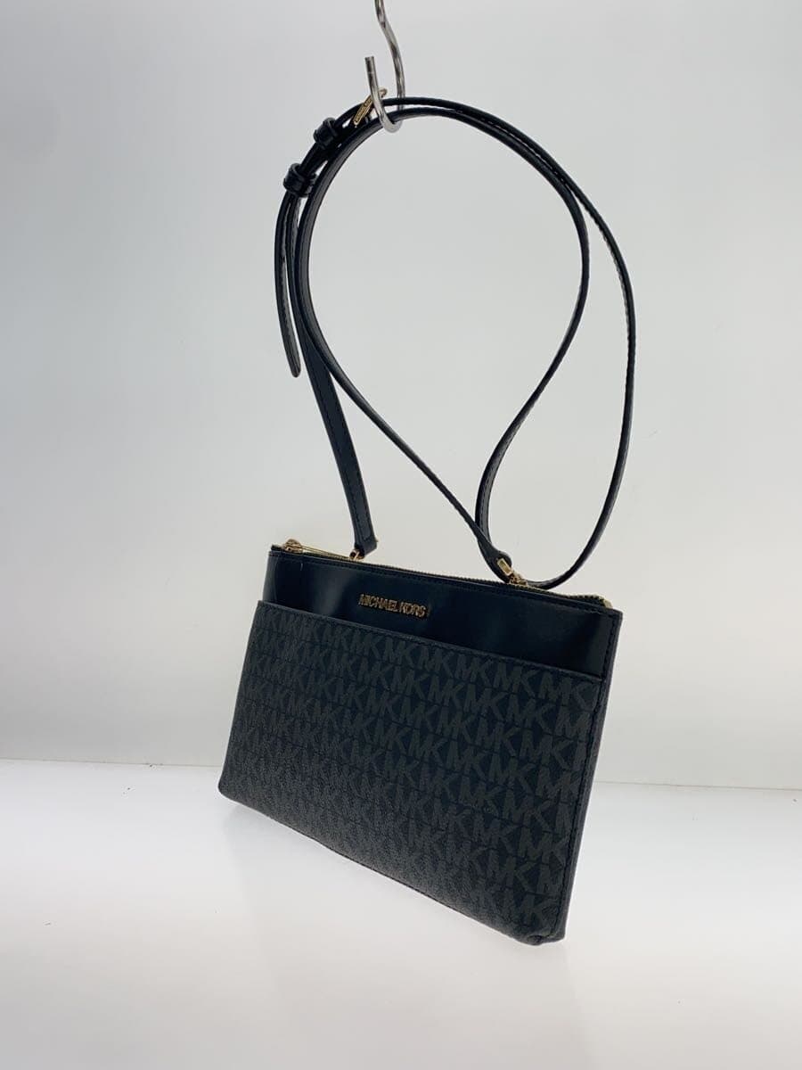 MICHAEL KORS Tote Bag Leather BLK All Over Pattern 35T1G5MT7T 2