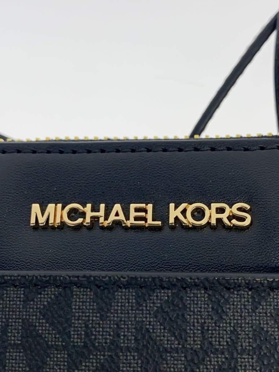 MICHAEL KORS Tote Bag Leather BLK All Over Pattern 35T1G5MT7T 5