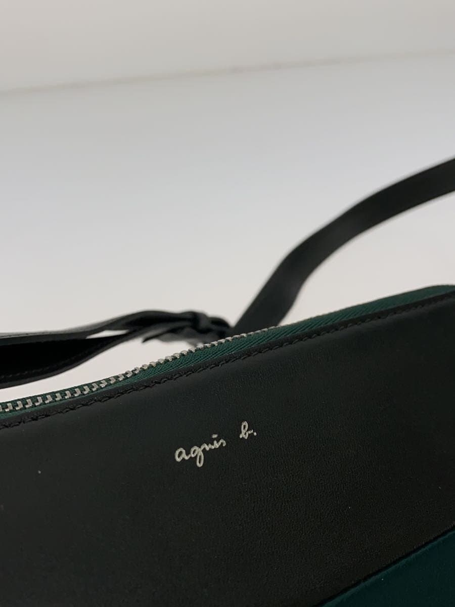 agnes b. Shoulder Bag GRN 5