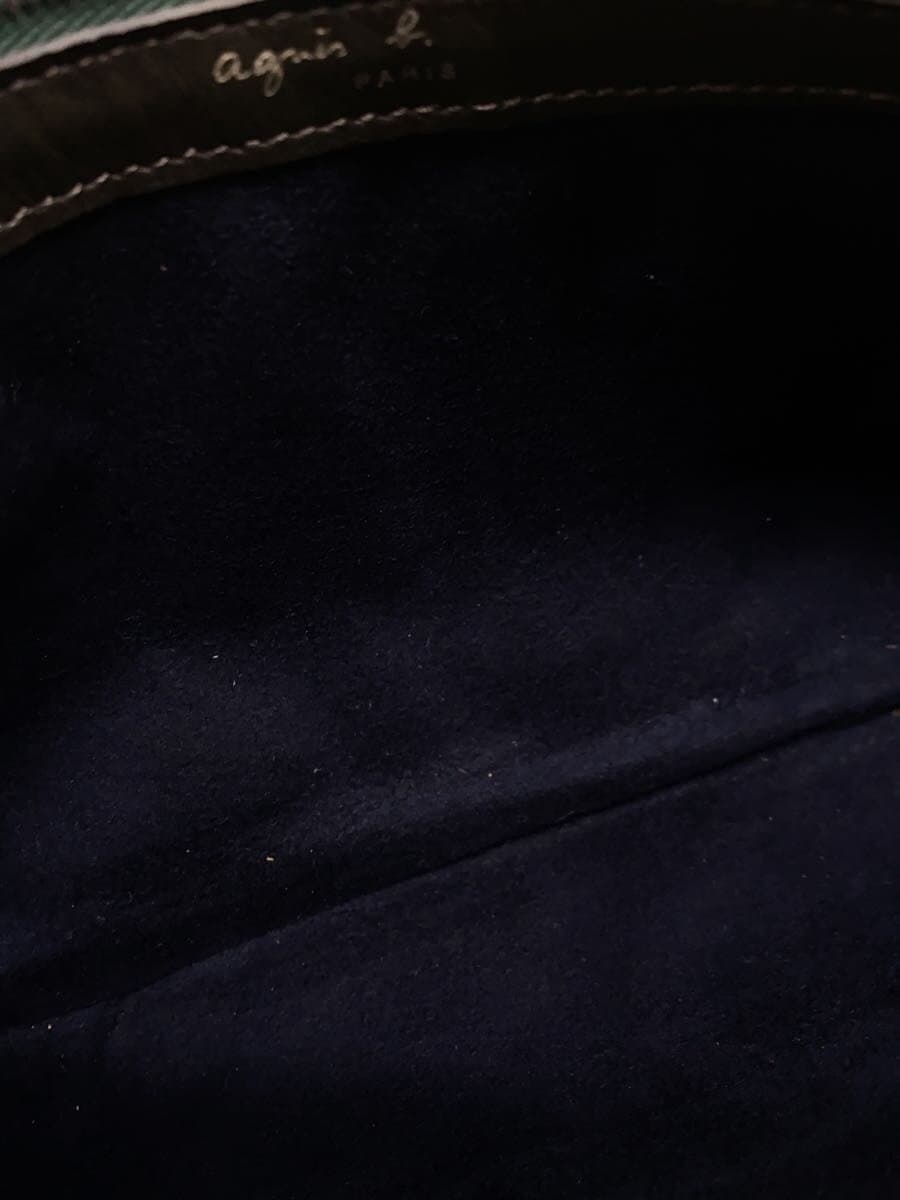 agnes b. Shoulder Bag GRN 6