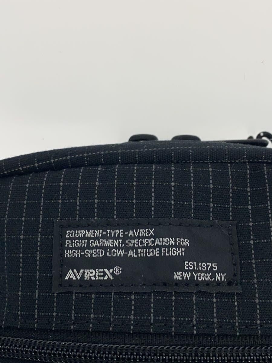 AVIREX Shoulder Bag BLK 5