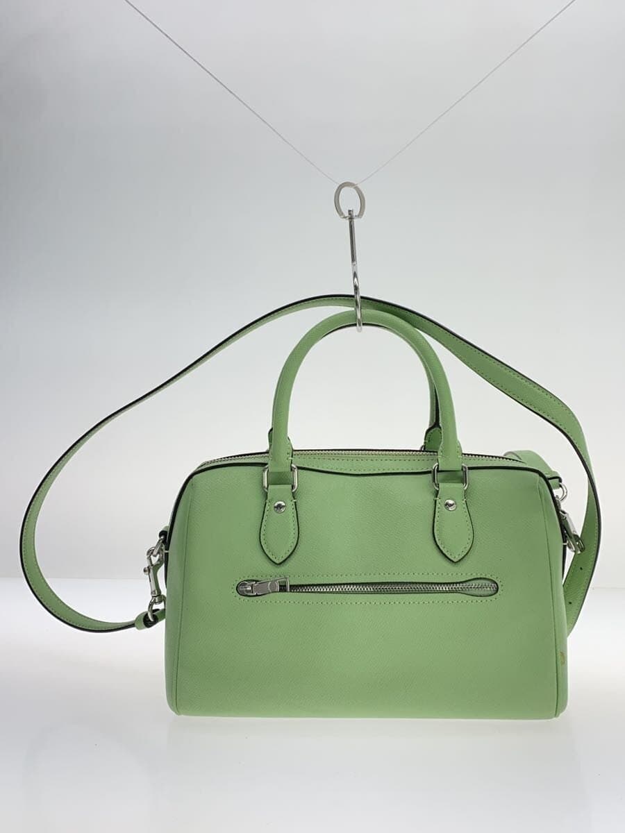 COACH Handbag Leather GRN CH282 3