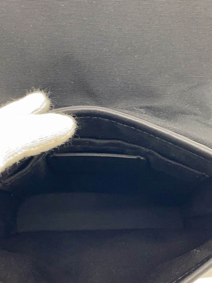 COACH Shoulder Bag PVC BLK All Over Pattern C3134 6