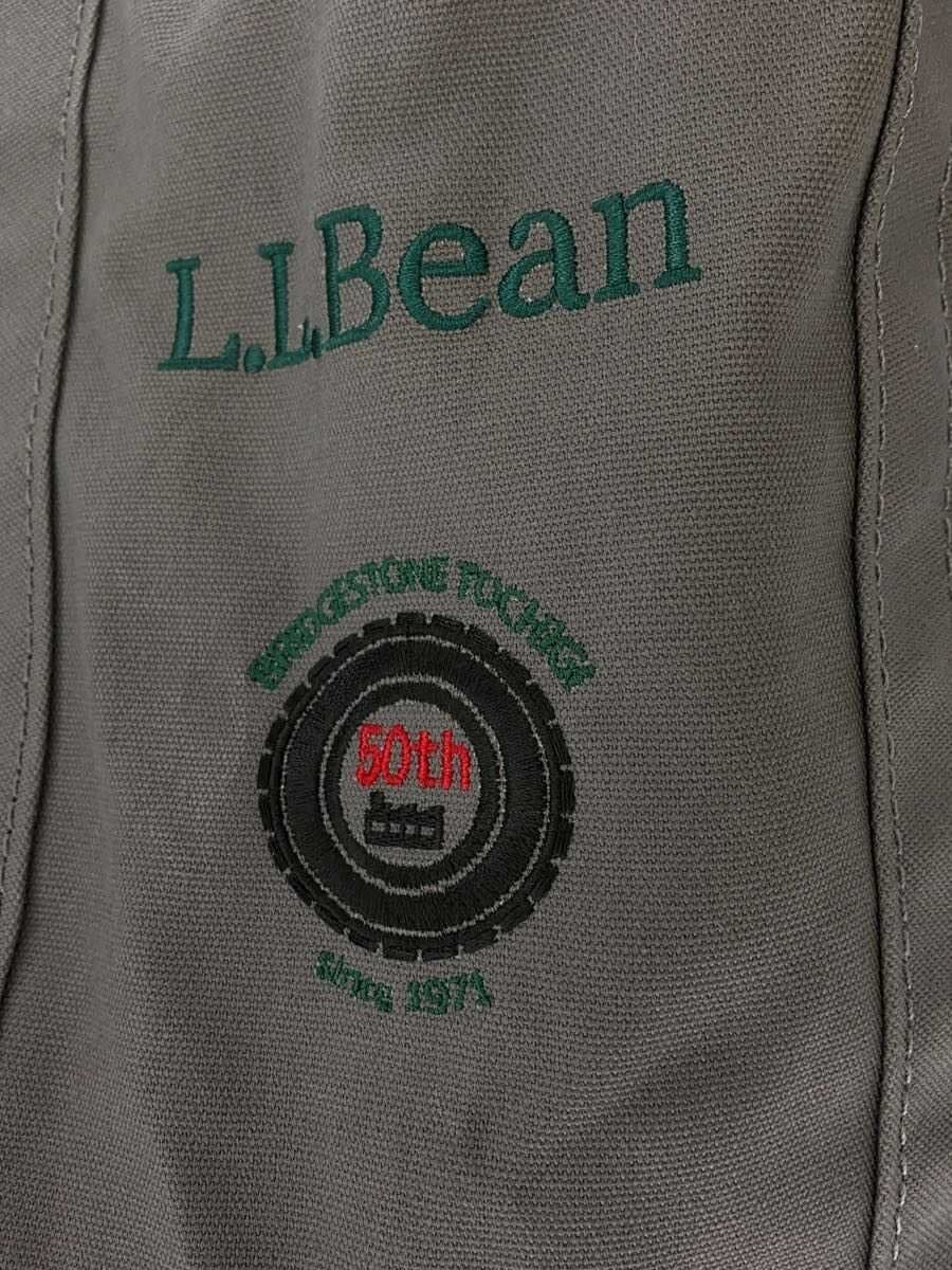 L.L.Bean Tote Bag Canvas GRY 301371 5