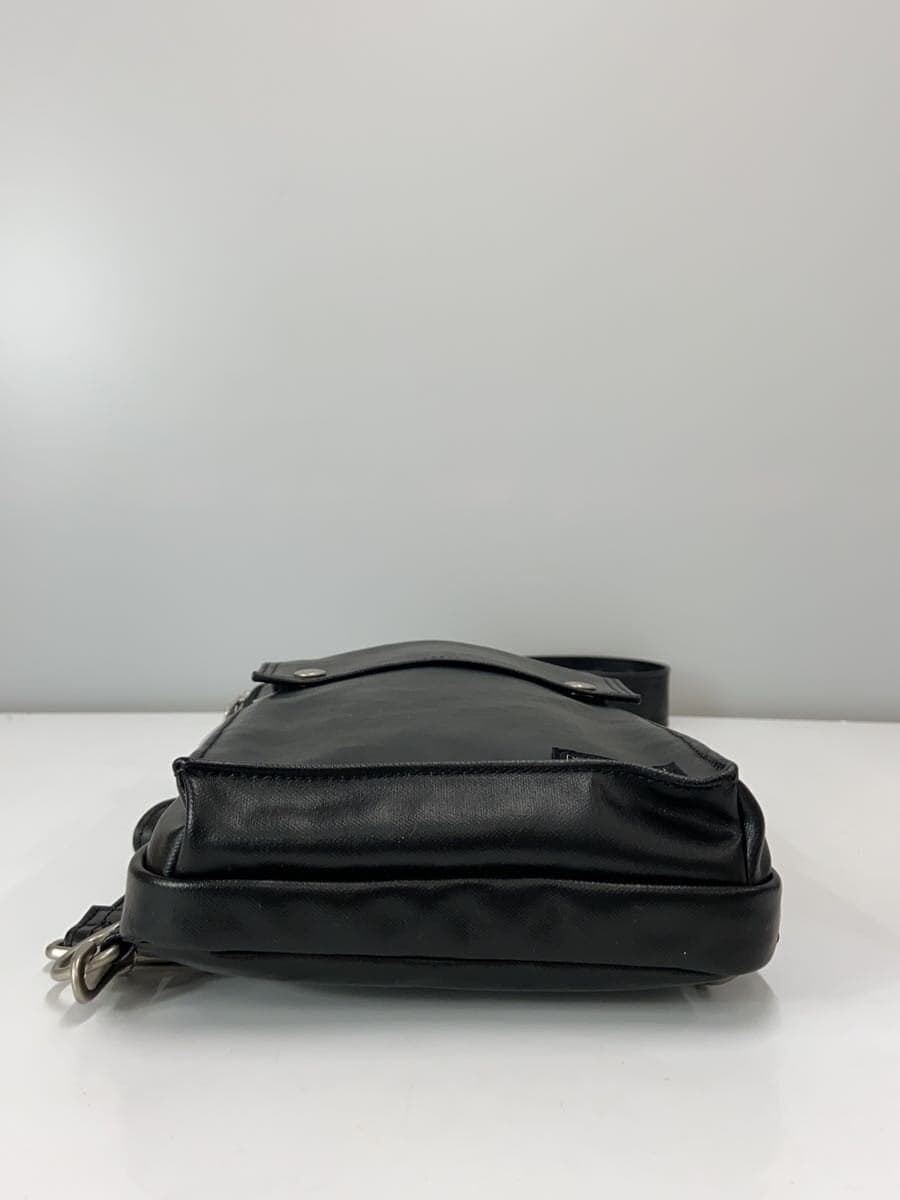 PORTER Shoulder Bag Leather BLK 707-06127 4