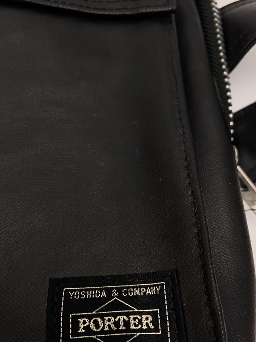 PORTER Shoulder Bag Leather BLK 707-06127 8
