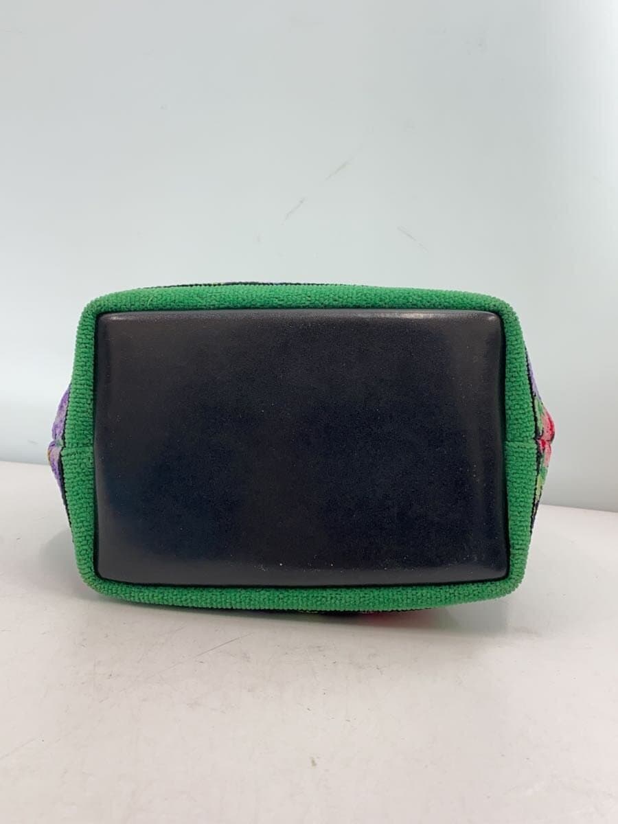 FEILER Handbag Corduroy GRN Floral 4