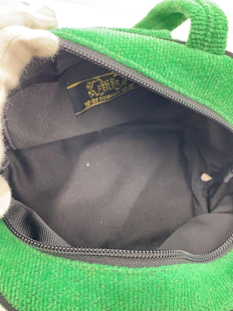 FEILER Handbag Corduroy GRN Floral 6