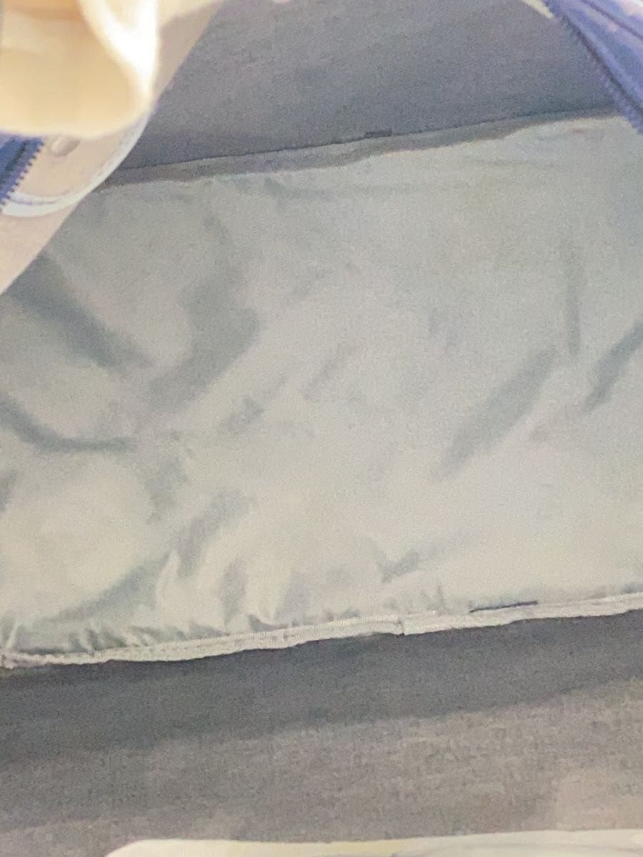 NIKE Tote Bag Faux Leather BLU BZ9797 6