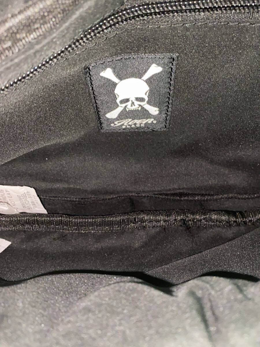 Roen Waist Bag Leather BLK Solid 6