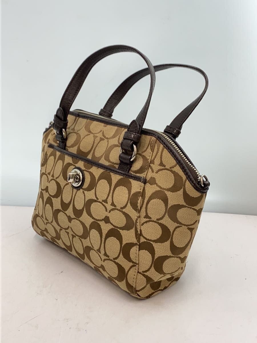 COACH Shoulder Bag CML All Over Pattern 2