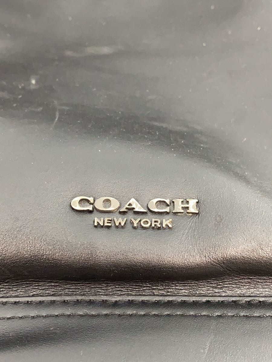 COACH Signature Graham Backpack Rucksack Leather BLK F38755 5
