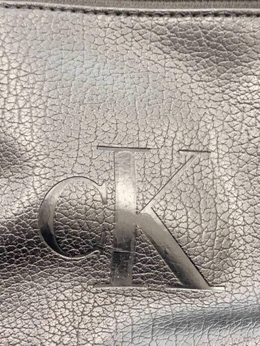 Calvin Klein Backpack Leather BLK 5