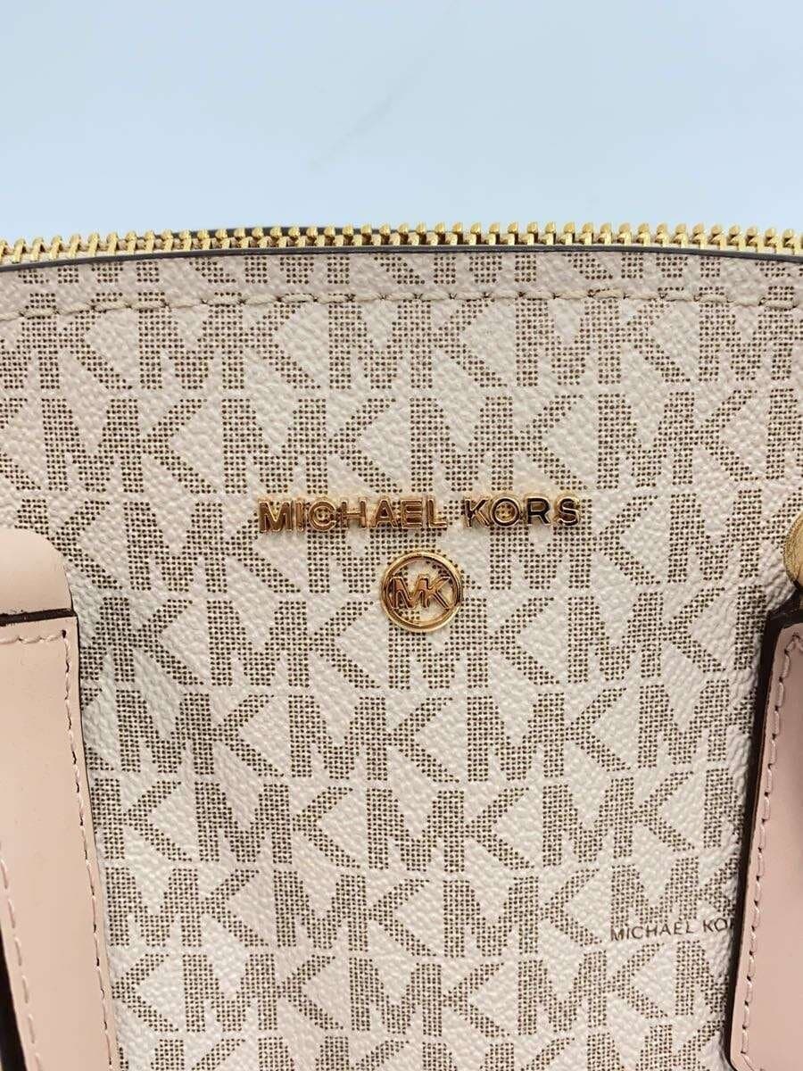 MICHAEL KORS shoulder bag leather PNK all-over pattern 30s1gens2b 5