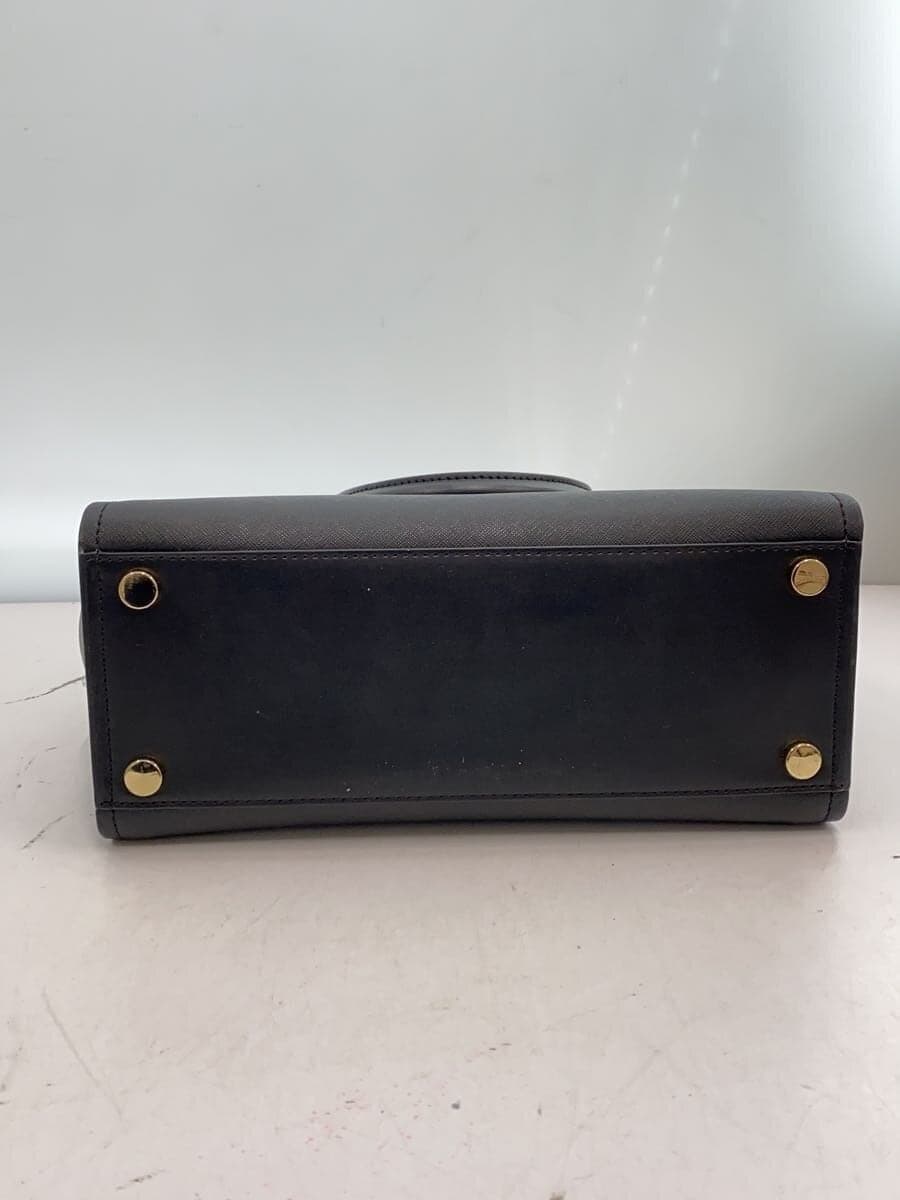 MICHAEL KORS Shoulder Bag Leather Black Solid 30S2G6AS2L 4